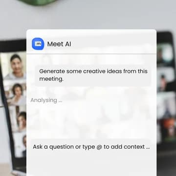 AI Meeting Chat Assistant