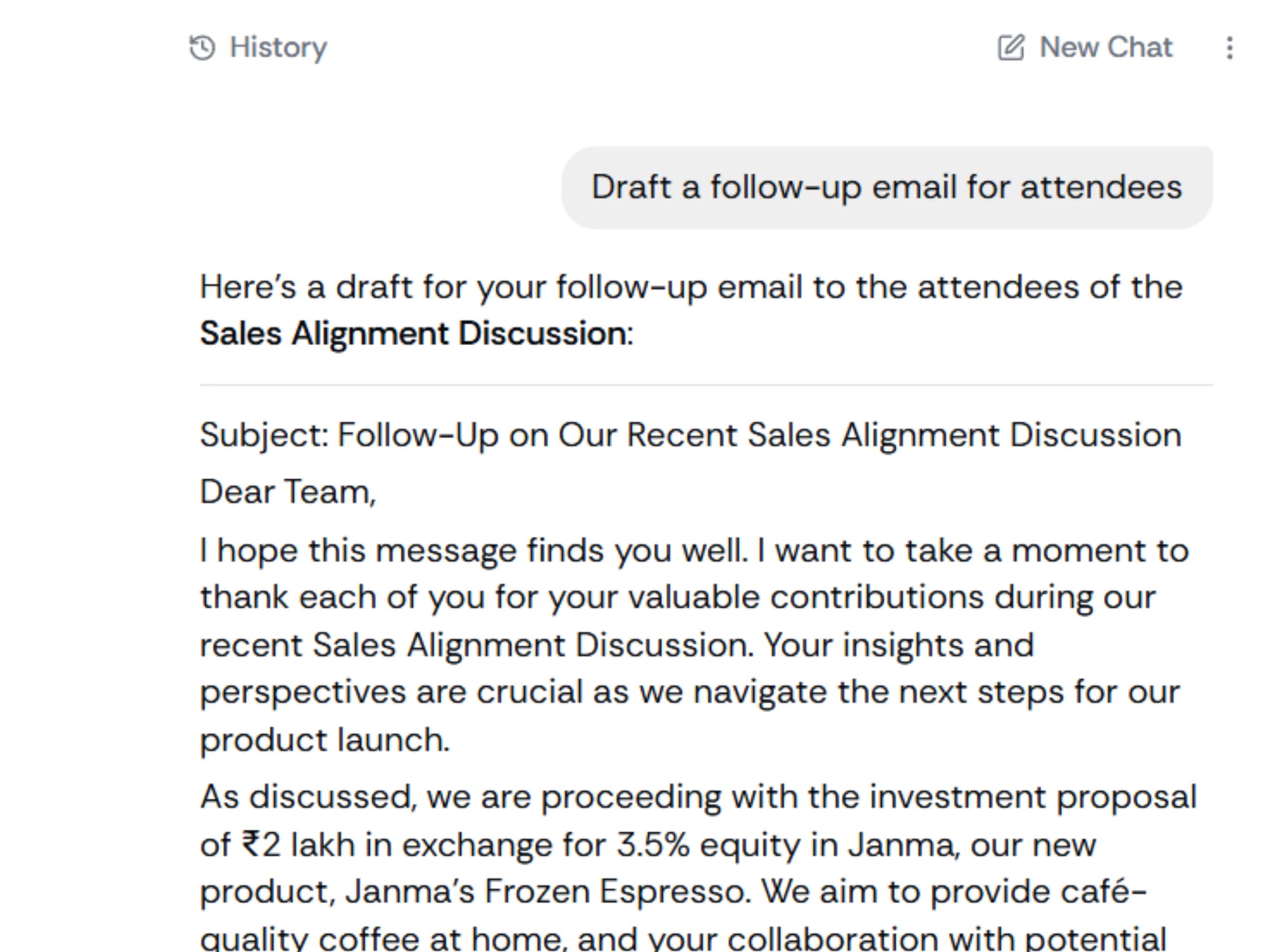 Follow-up written for you.
