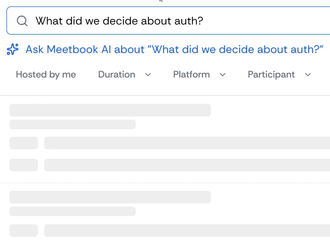 Search every technical discussion.